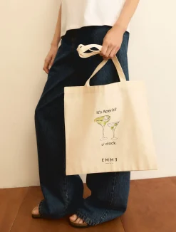 T-shirt stampata - BIANCO LANA